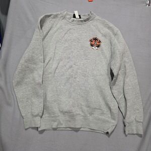 Jacks Surfboards Dwyer Junior Oilers Sweatshirt Mens Medium Gray Surf Crewneck